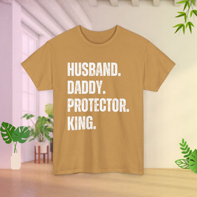 Husband Daddy Protector King T-Shirt