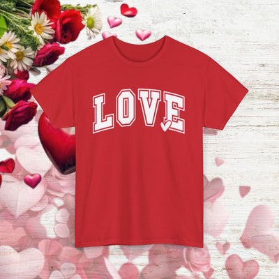 Love Varsity Valentines Day T Shirt