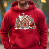 Merry Christmas with Candy Cane, Castle, Reindeer Hoodies