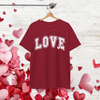 Love Varsity Valentines Day T Shirt