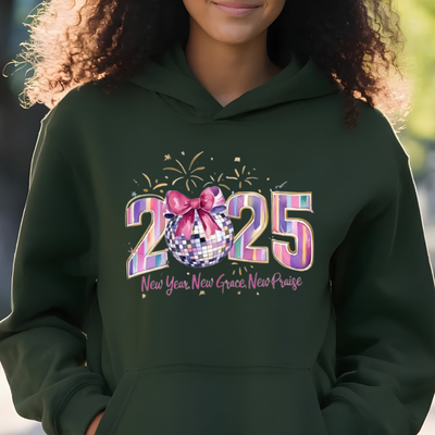 2025  New Year New Grace New Praise Hoodies