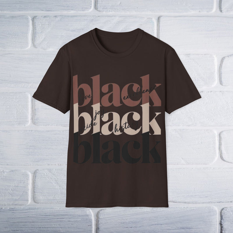 Black History T-Shirt - Unisex Softstyle