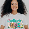 Whimsical Pediatric Nurse Appreciation T-Shirt