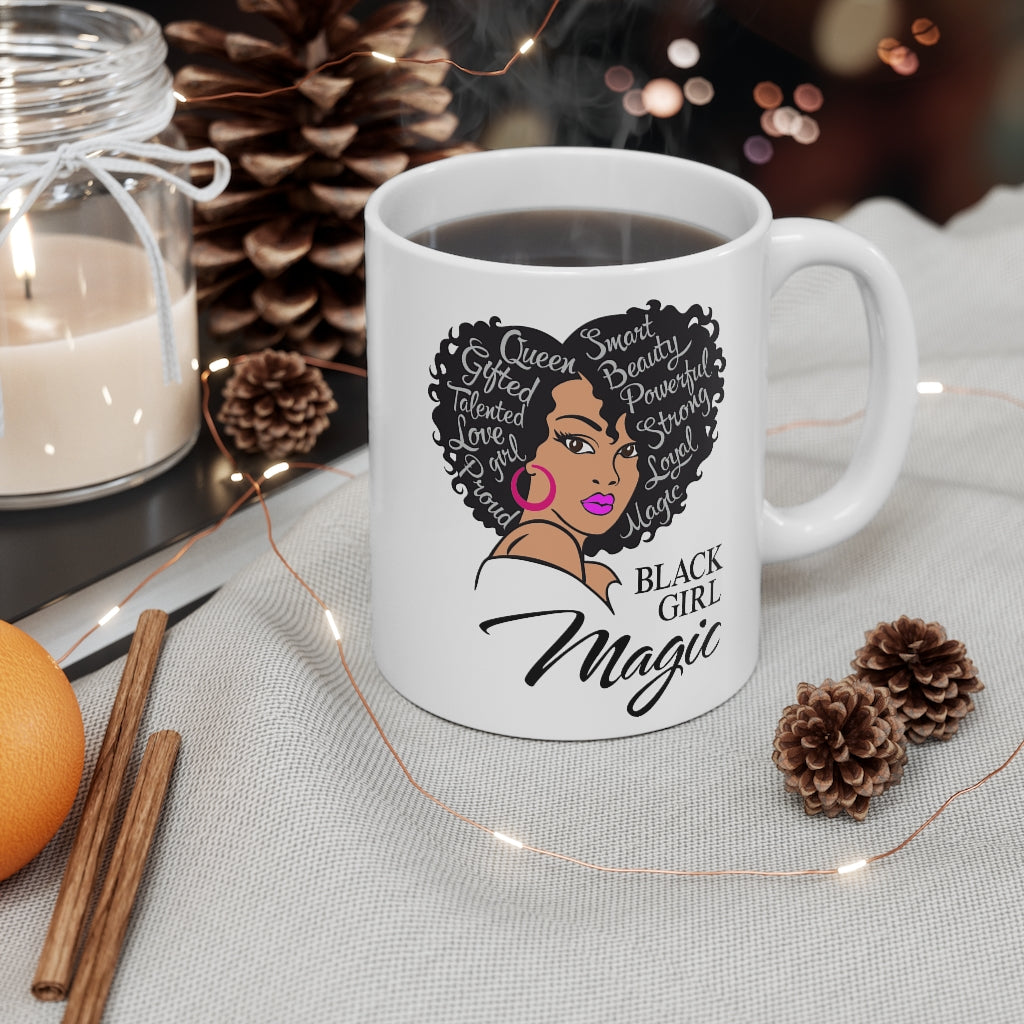 Black Girl Magic Mug | Great Christmas Gift - GULLYDESIGN