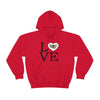 Heart of the USVI Flag Hoodie