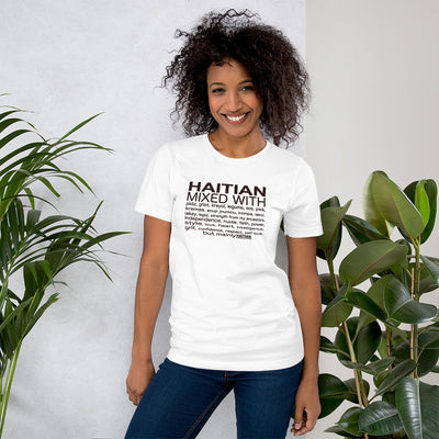 Haitian Mixed With "Kreyol" T-Shirt - GULLYDESIGN