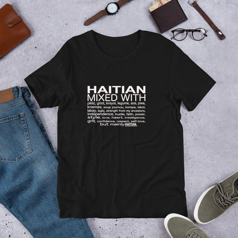 Haitian Mixed With "Kreyol" T-Shirt - GULLYDESIGN