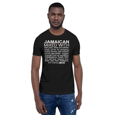 Jamaican Mixed With "jerk" T-Shirt - GULLYDESIGN