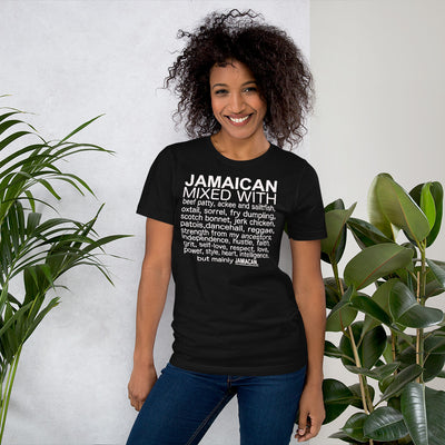 Jamaican Mixed With "jerk" T-Shirt - GULLYDESIGN