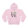 Heart of the USVI Flag Hoodie