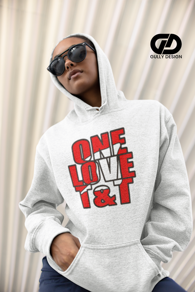 One Love Trini  Hoodies - GULLYDESIGN