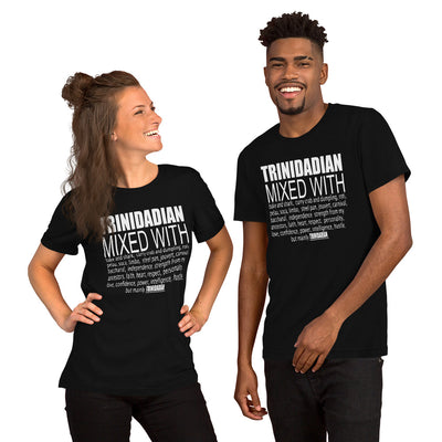 Trinidadian Mixed with curry crab and  and steel pan Tee - GULLYDESIGN