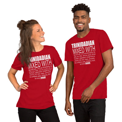 Trinidadian Mixed with curry crab and  and steel pan Tee - GULLYDESIGN